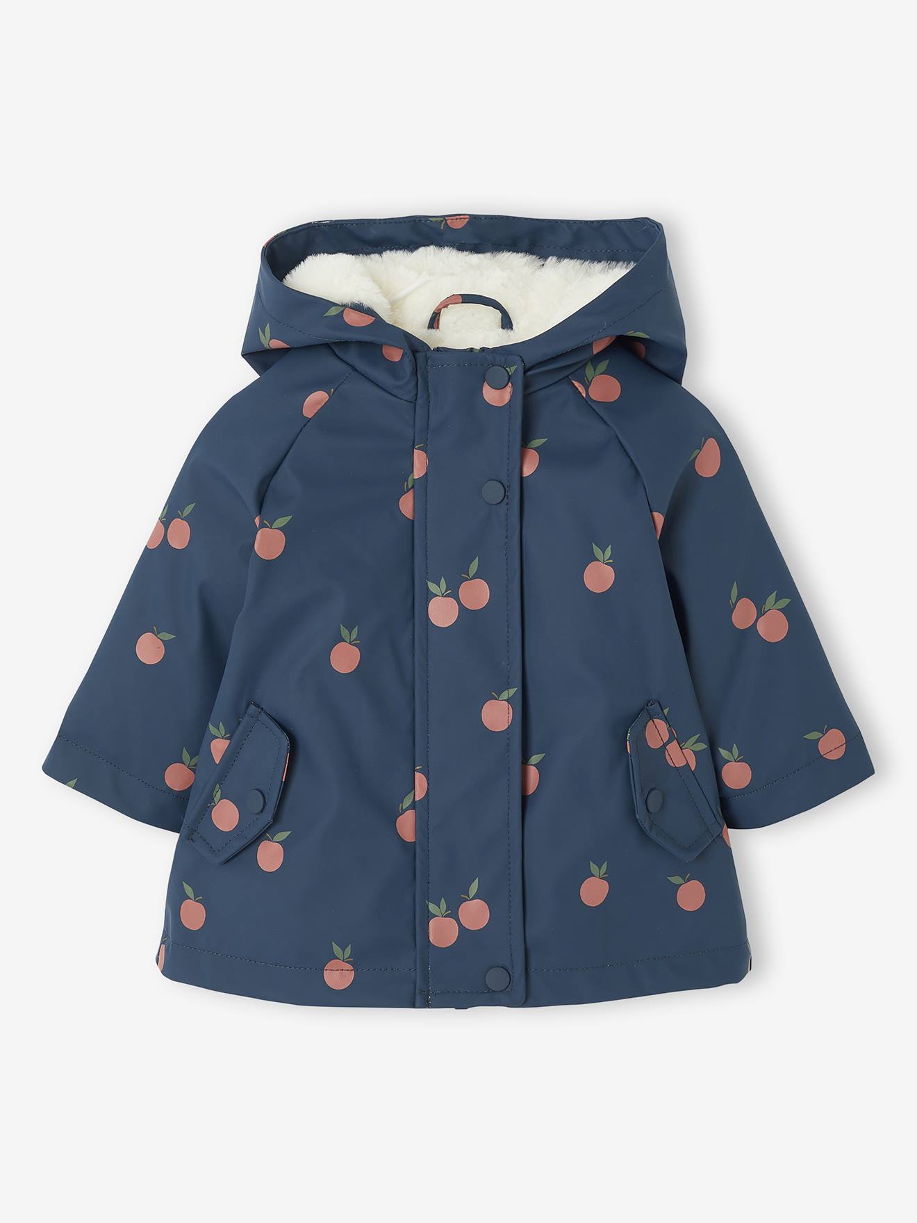 Floral Hooded Raincoat