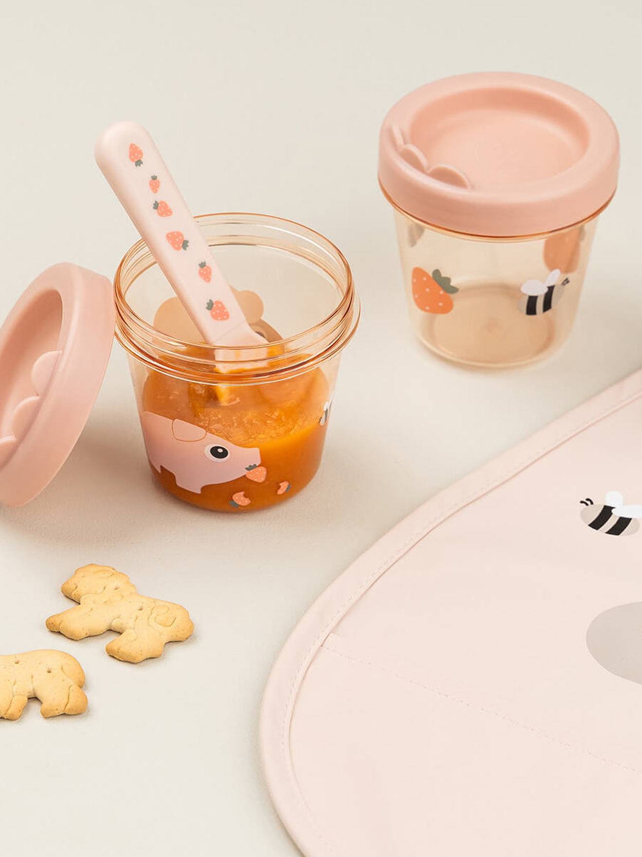 Set of 2 Dotti Storage Pots