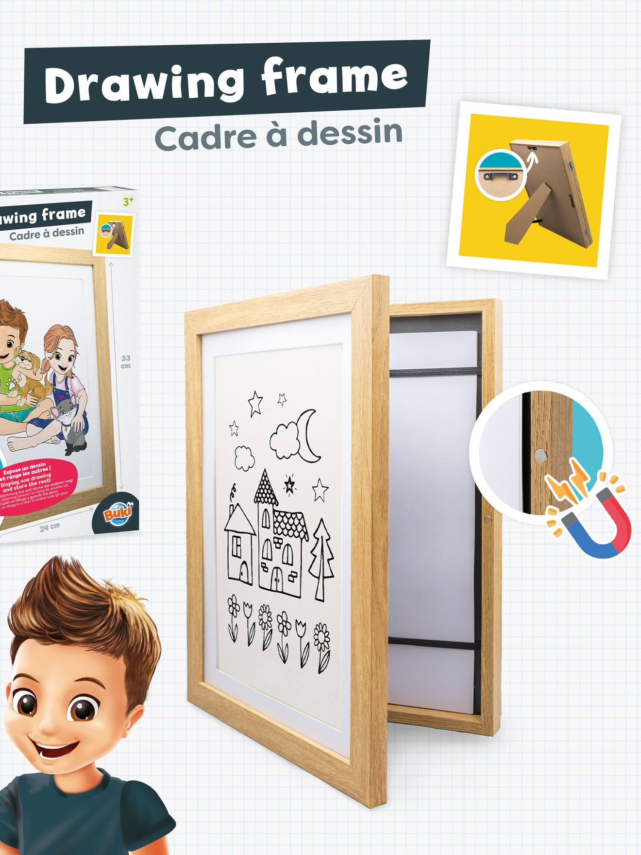 Drawing picture frame