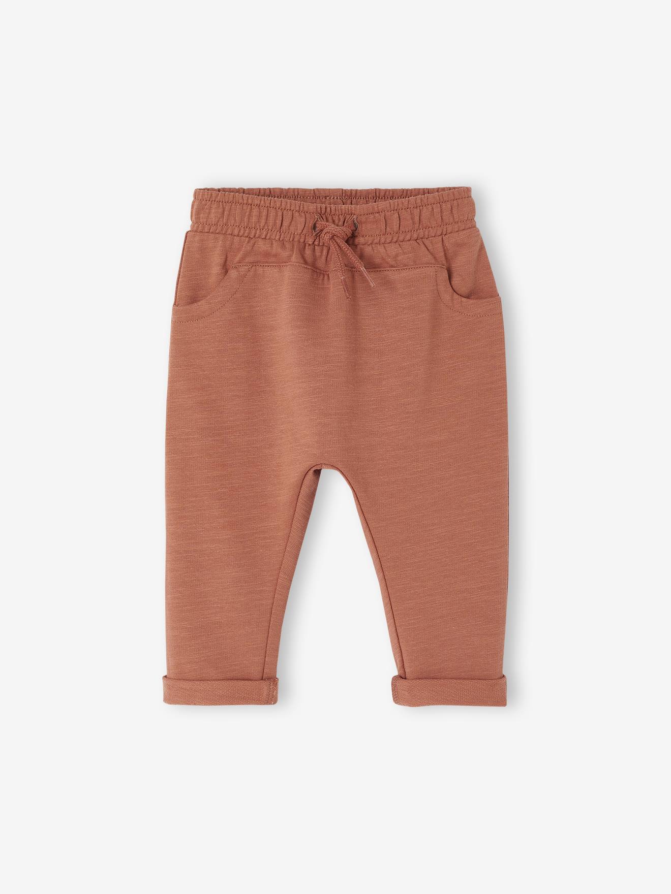 Baby Boys Fleece Trousers tomato