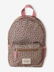 Baby-Leopard Print Nursery Backpack