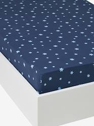 Furniture & Bedding-Child's Bedding-Fitted Sheet, Stars in the Sky Theme