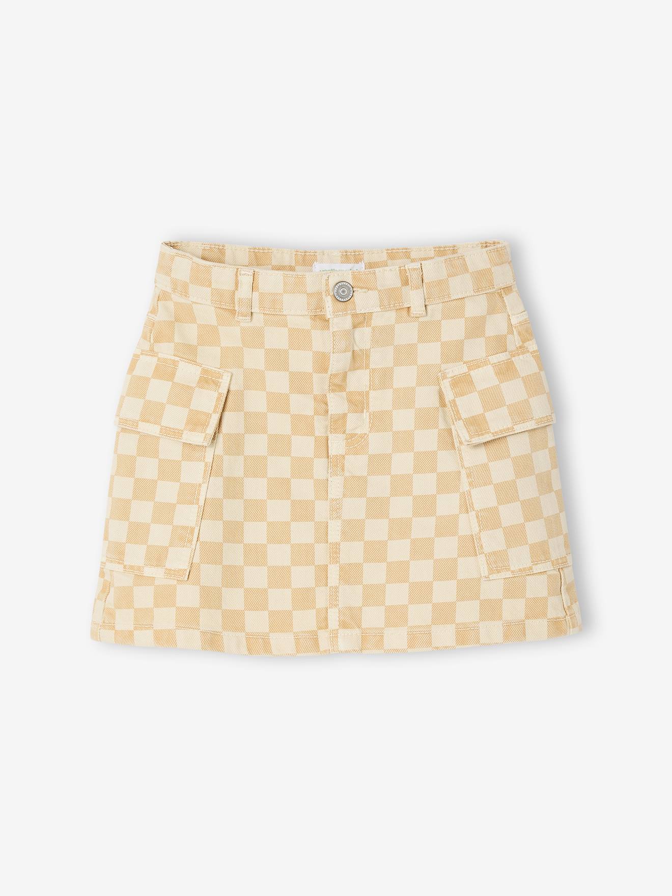 Chequered Skirt