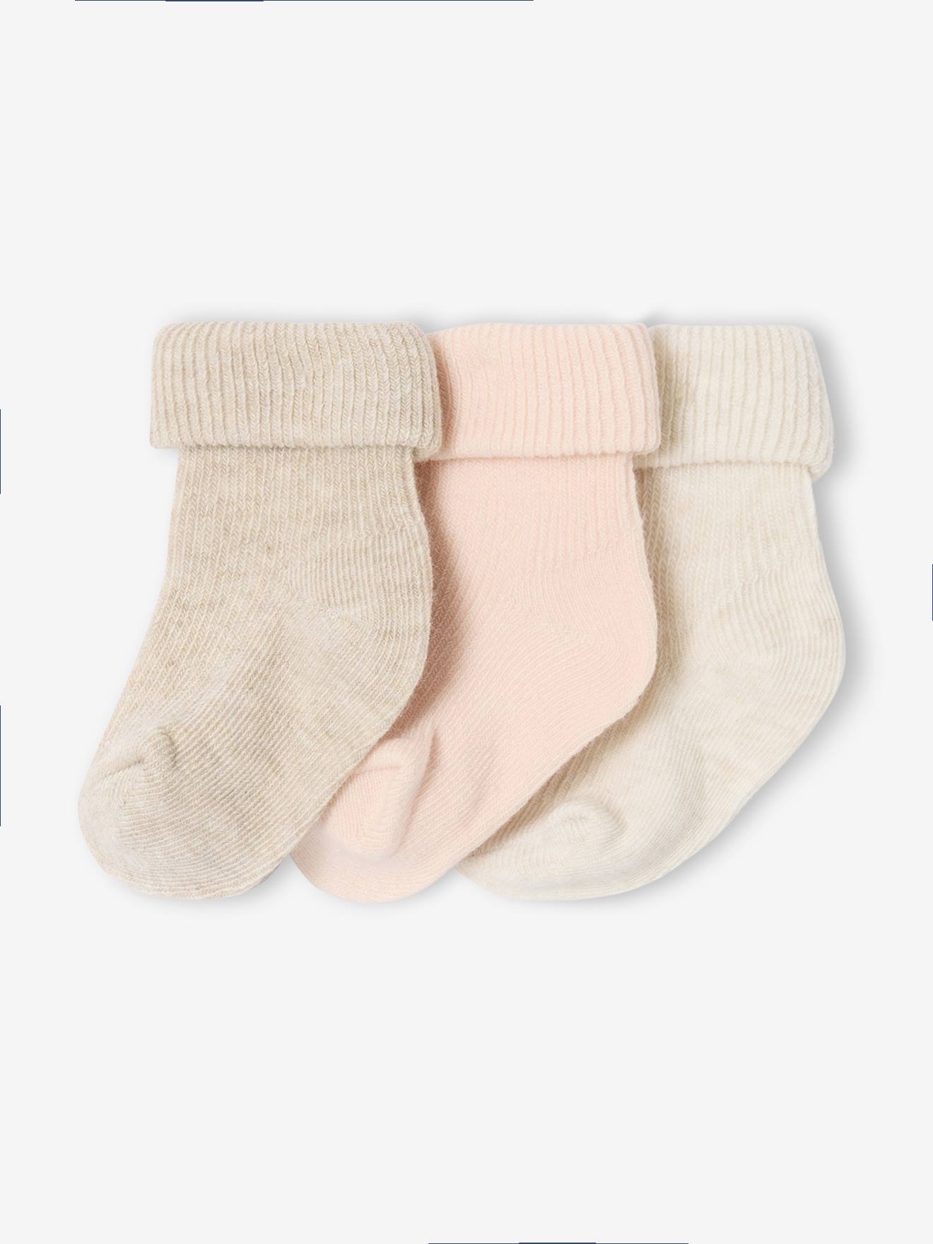 pairs of plain baby socks