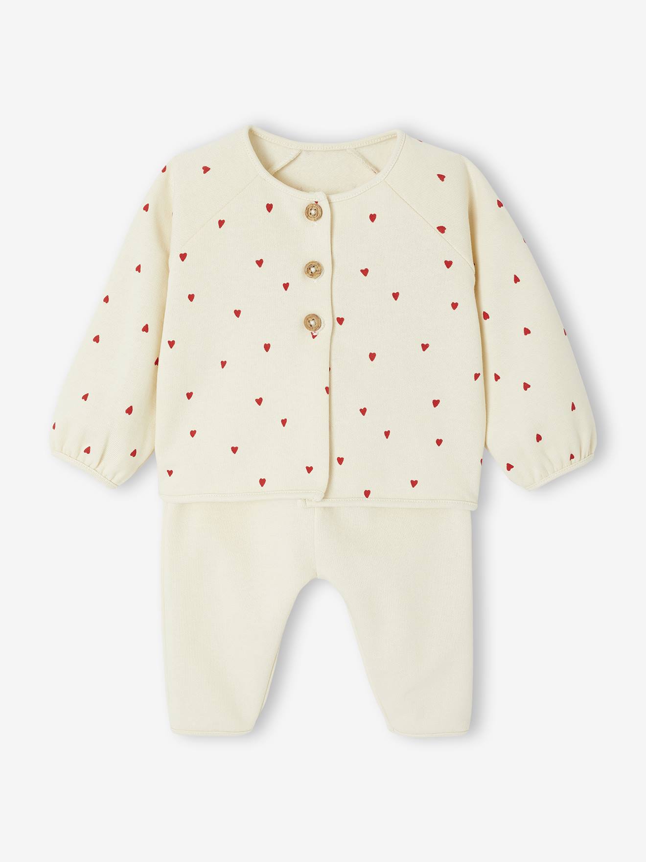 Fleece Cardigan + Trouser Set