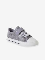 -Synthetic Trainers with Hook-&-Loop Fasteners for Girls