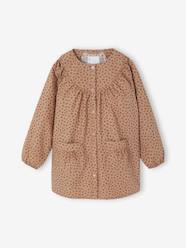 Girls-Girl's leopard print smock
