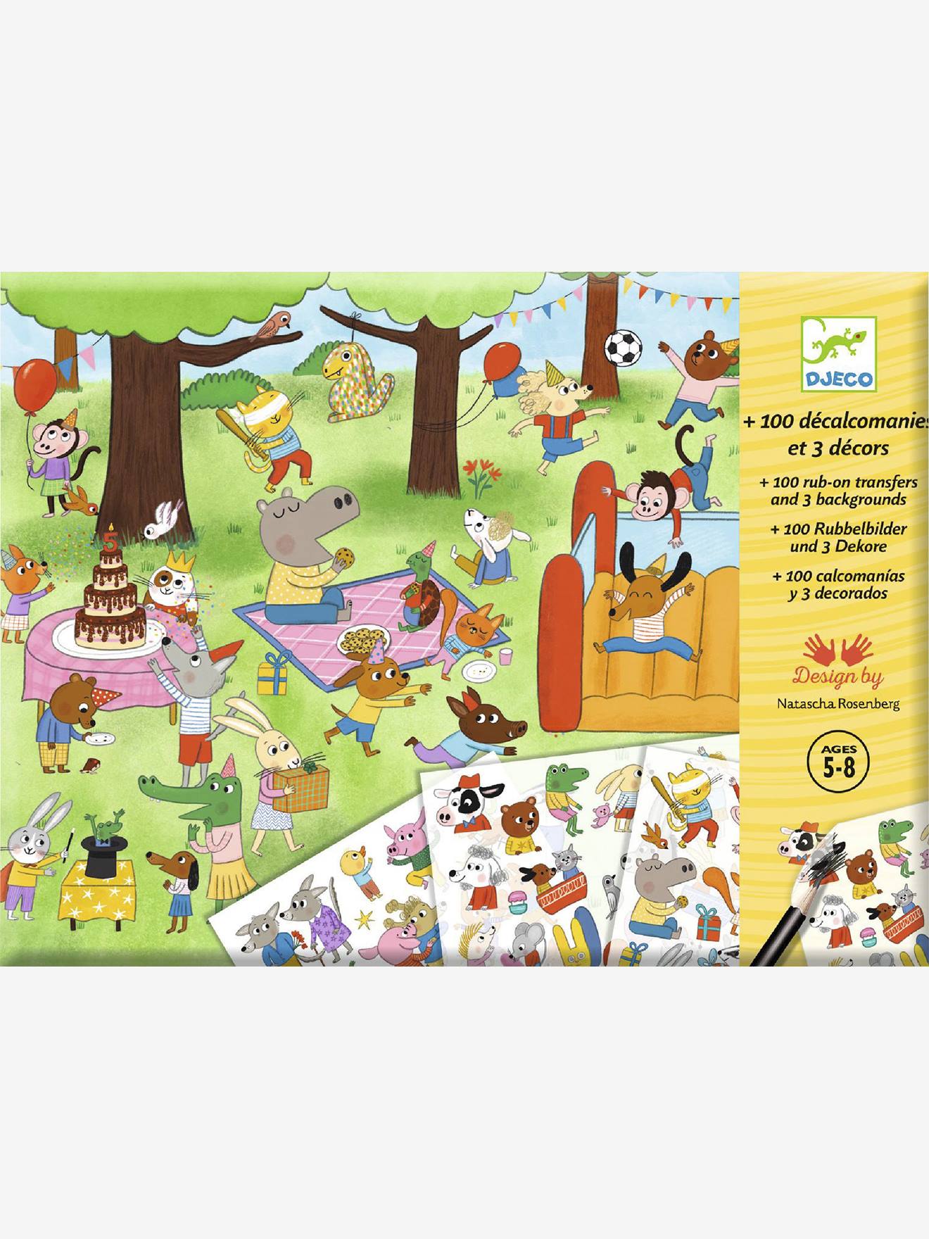 Temporary tattoo - It's party time DJECO