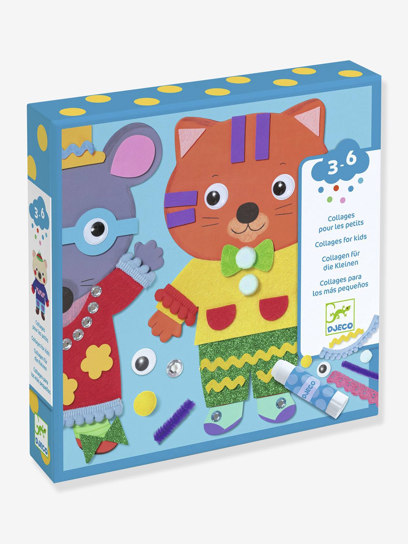 DJECO Little Cabbage Patch Collage Set