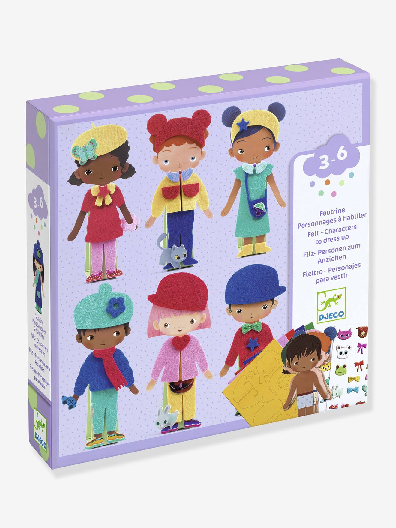 Felt Dress-Up Characters