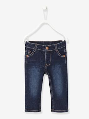 Baby Boys Straight-Cut Jeans dark