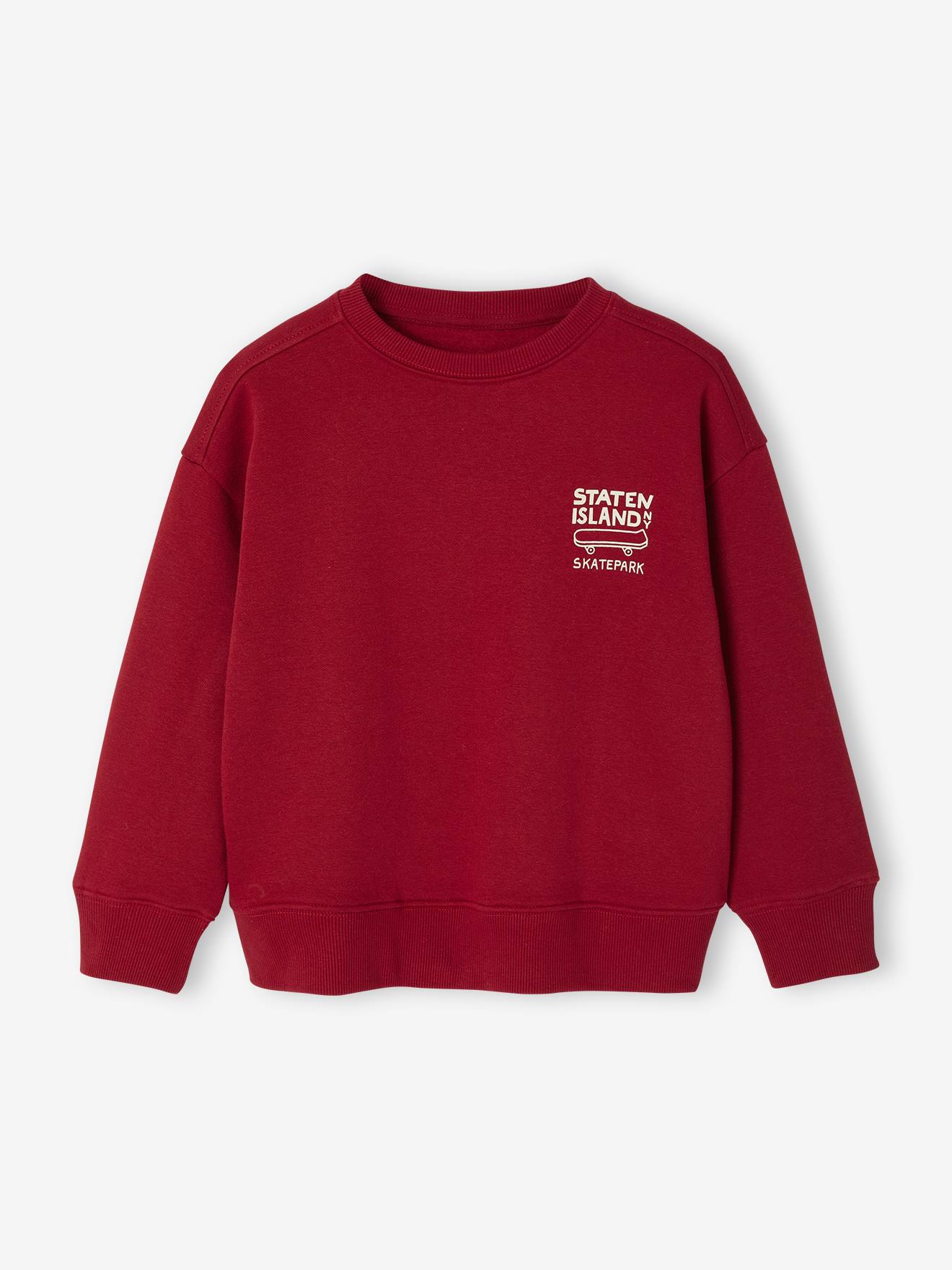 Sweatshirt with Chest Motif