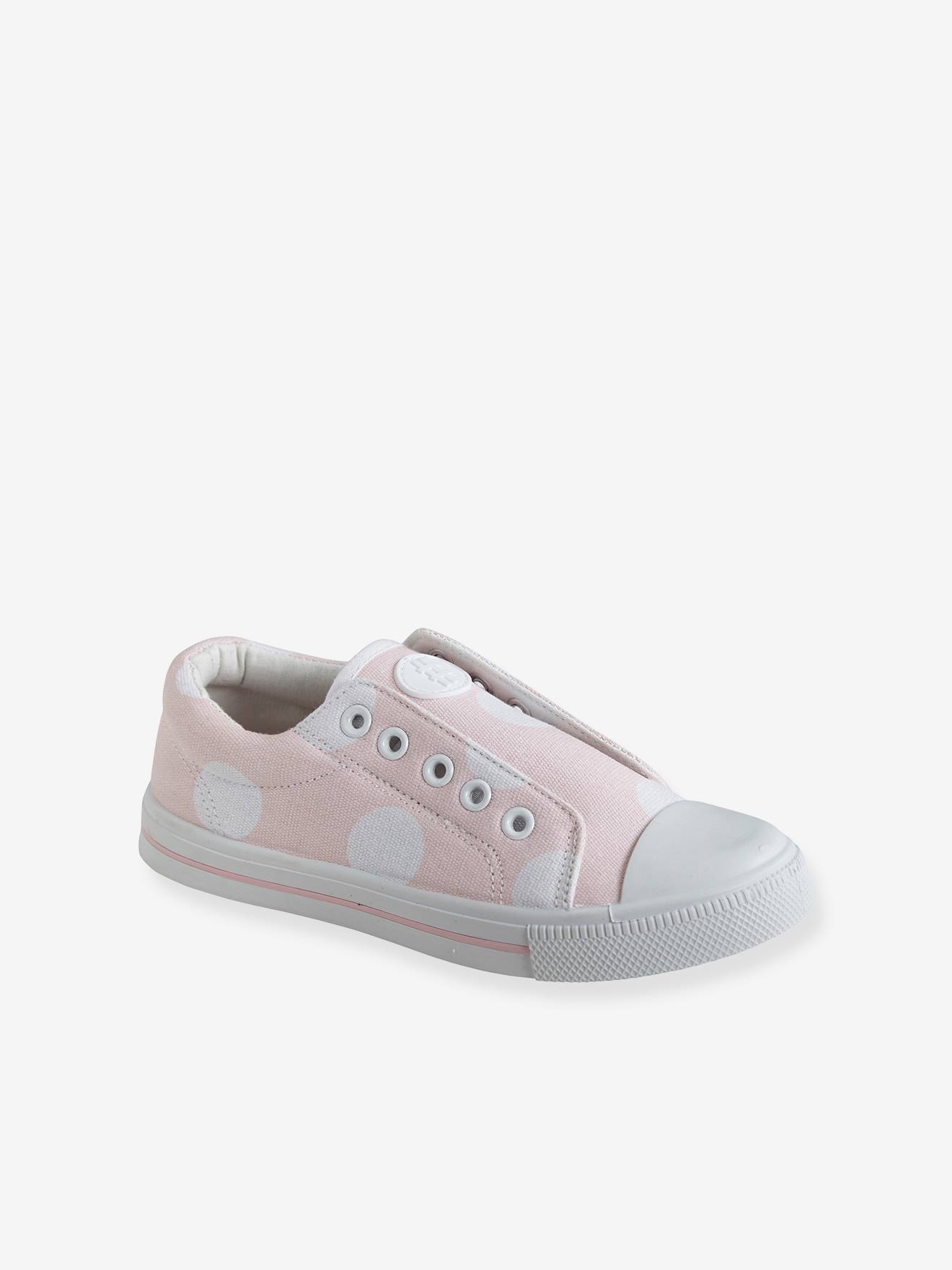 Elasticated Trainers in Canvas
