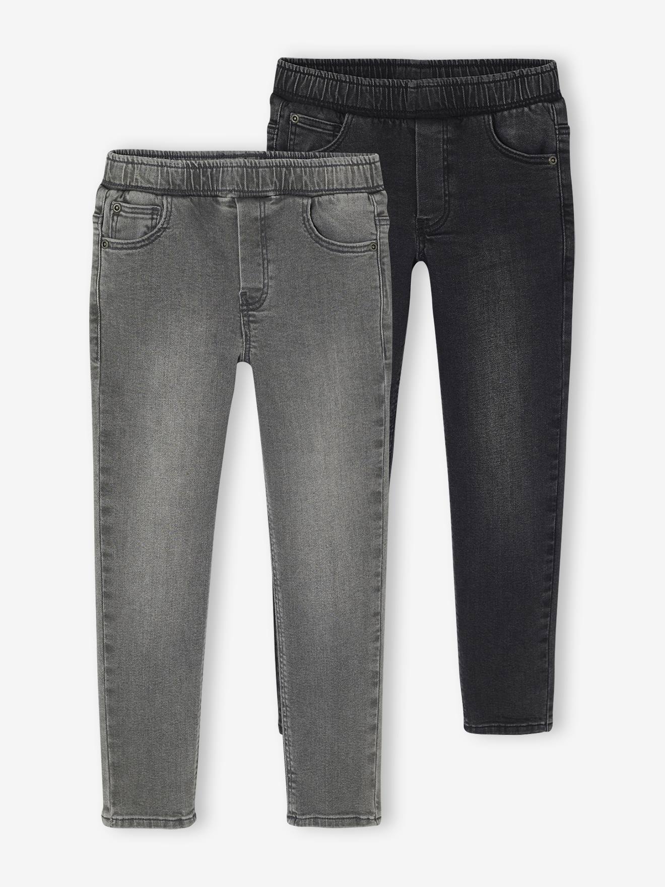 Slim Leg Jeans with Elasticated