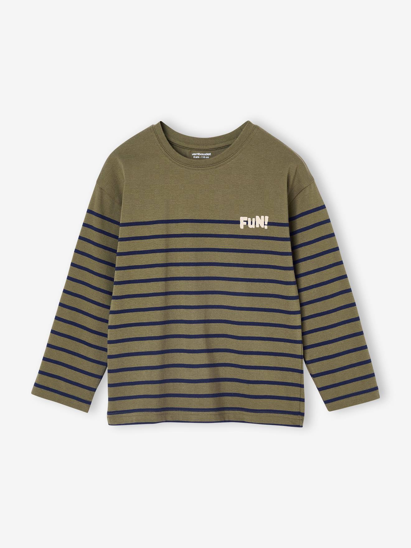 Sailor-Type Jumper with Motif on the Chest