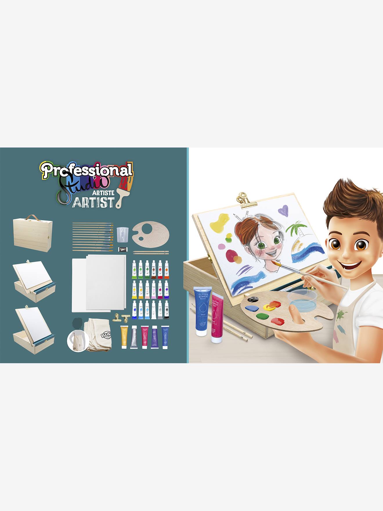 Wooden artist's studio