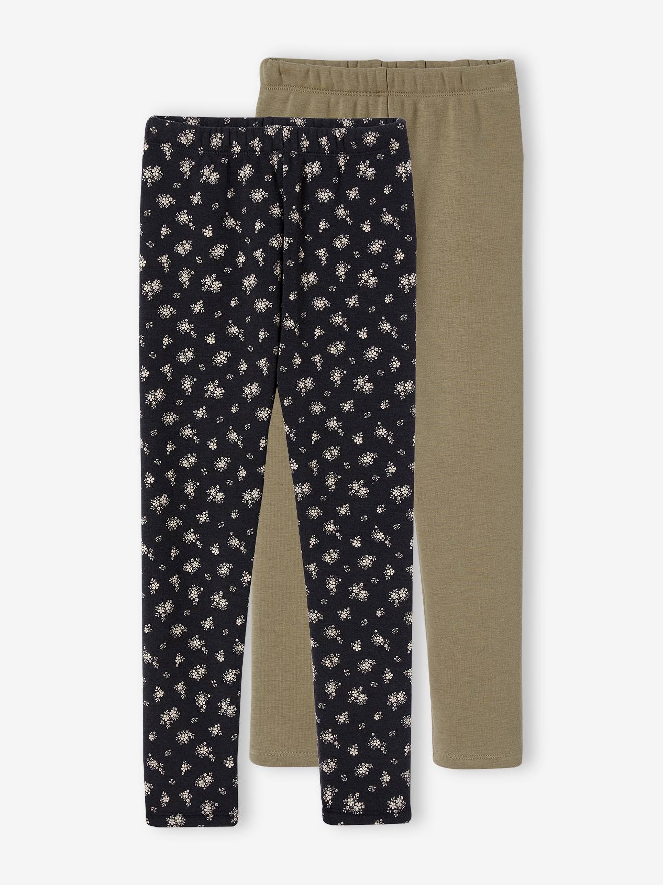 Leggings Lined in Fleece Knit