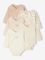 Pack of 5 Bodysuits for Newborns
