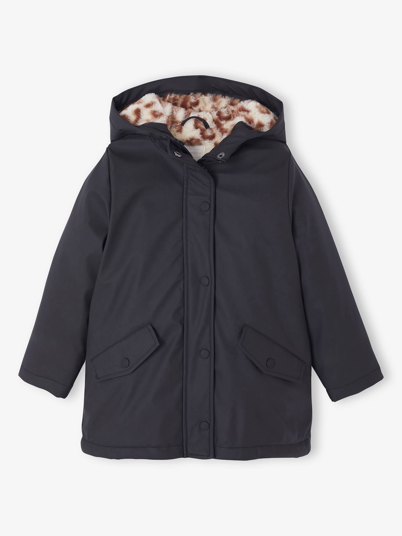 Raincoat with Sherpa Lining