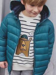 Light Padded Jacket with Hood for Boys