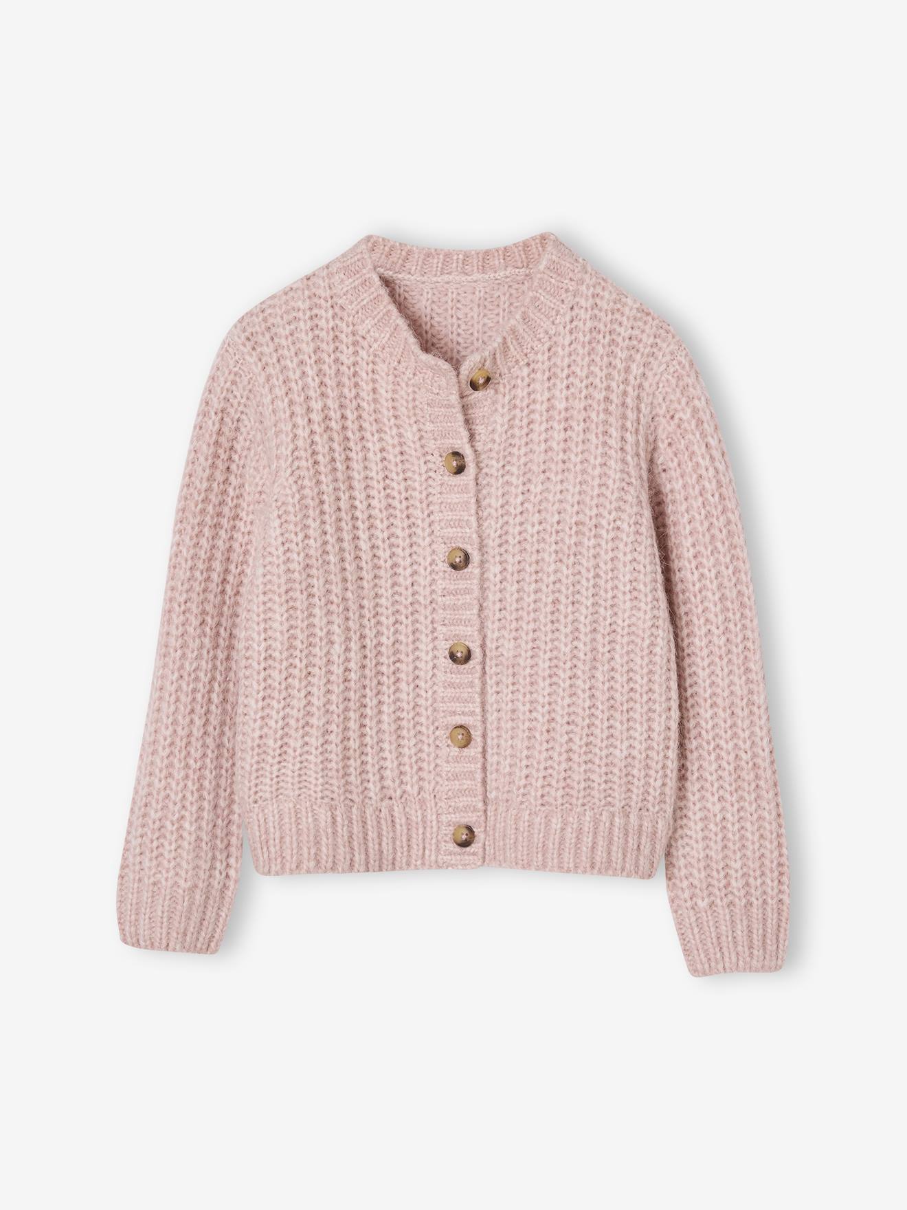 Loose-Fitting Soft Knit Cardigan