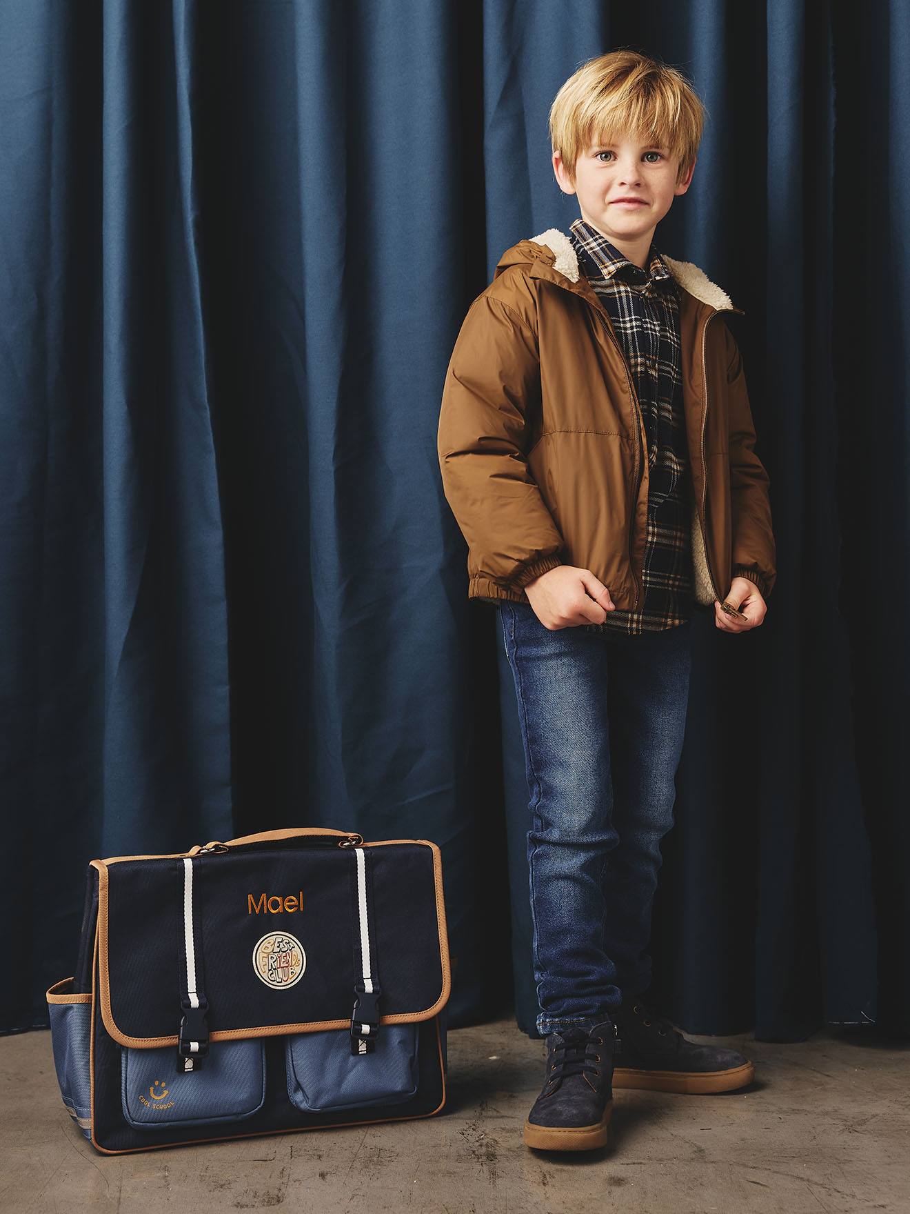 Windcheater with Sherpa-Lined Hood