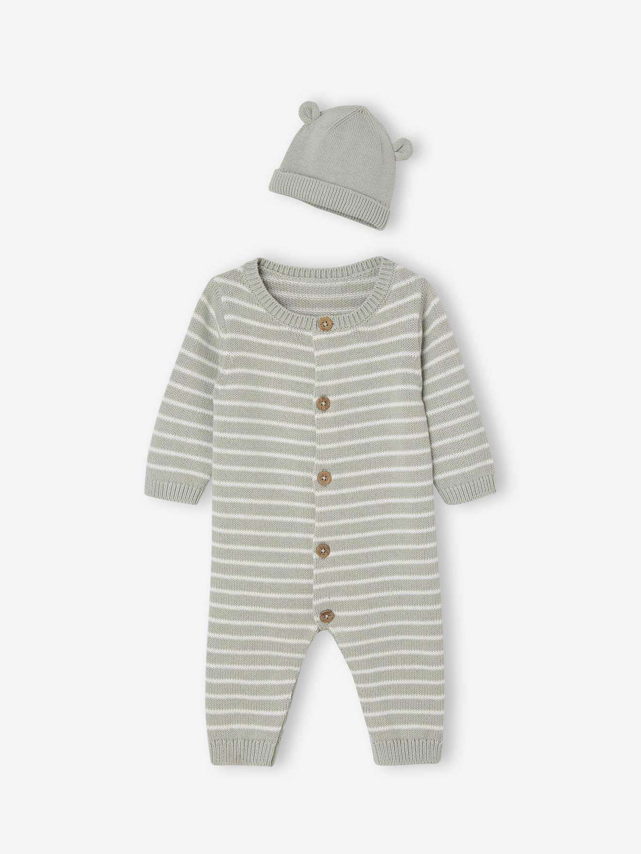 Jumpsuit + Beanie Set
