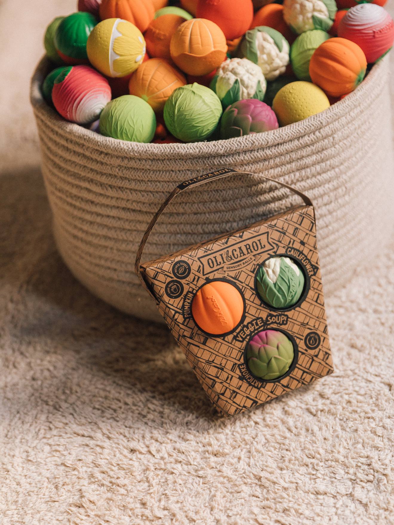 Vegetable Soup Sensory Balls