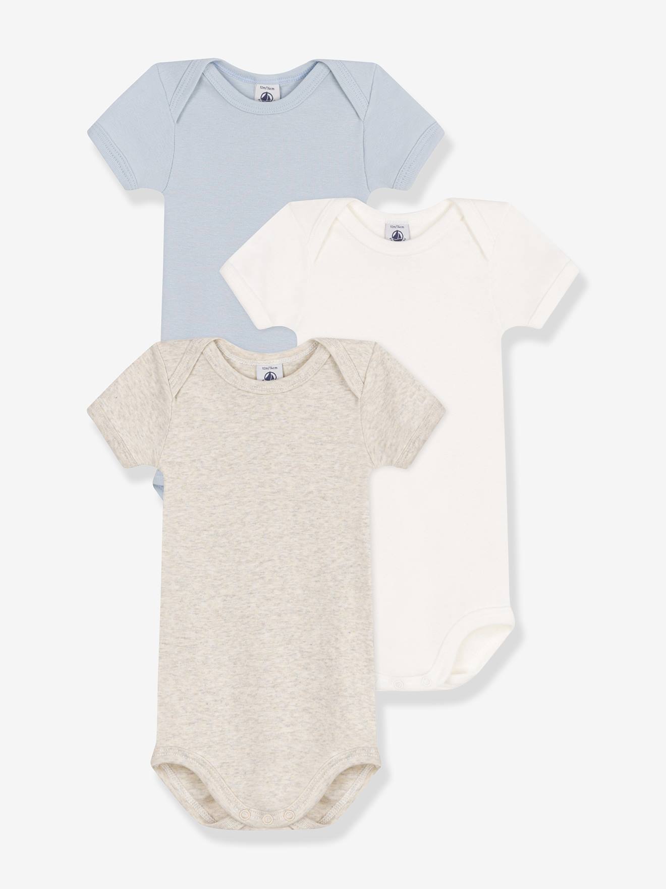plain short-sleeved bodysuits