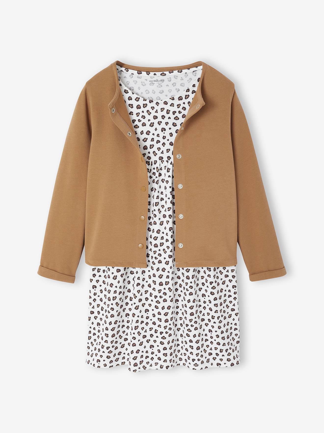 Dress & Jacket Outfit with Floral Print