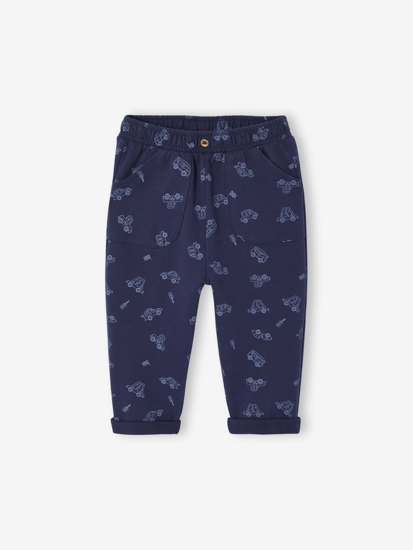 Printed Fleece Trousers