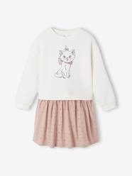 Girls-Disney® Marie the Aristocats two-fabric dress