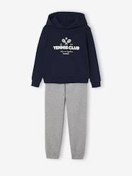 -Hooded Sweatshirt & Joggers Sportswear Set for Girls