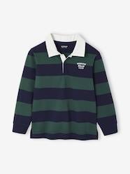 -Striped Polo Shirt for Boys