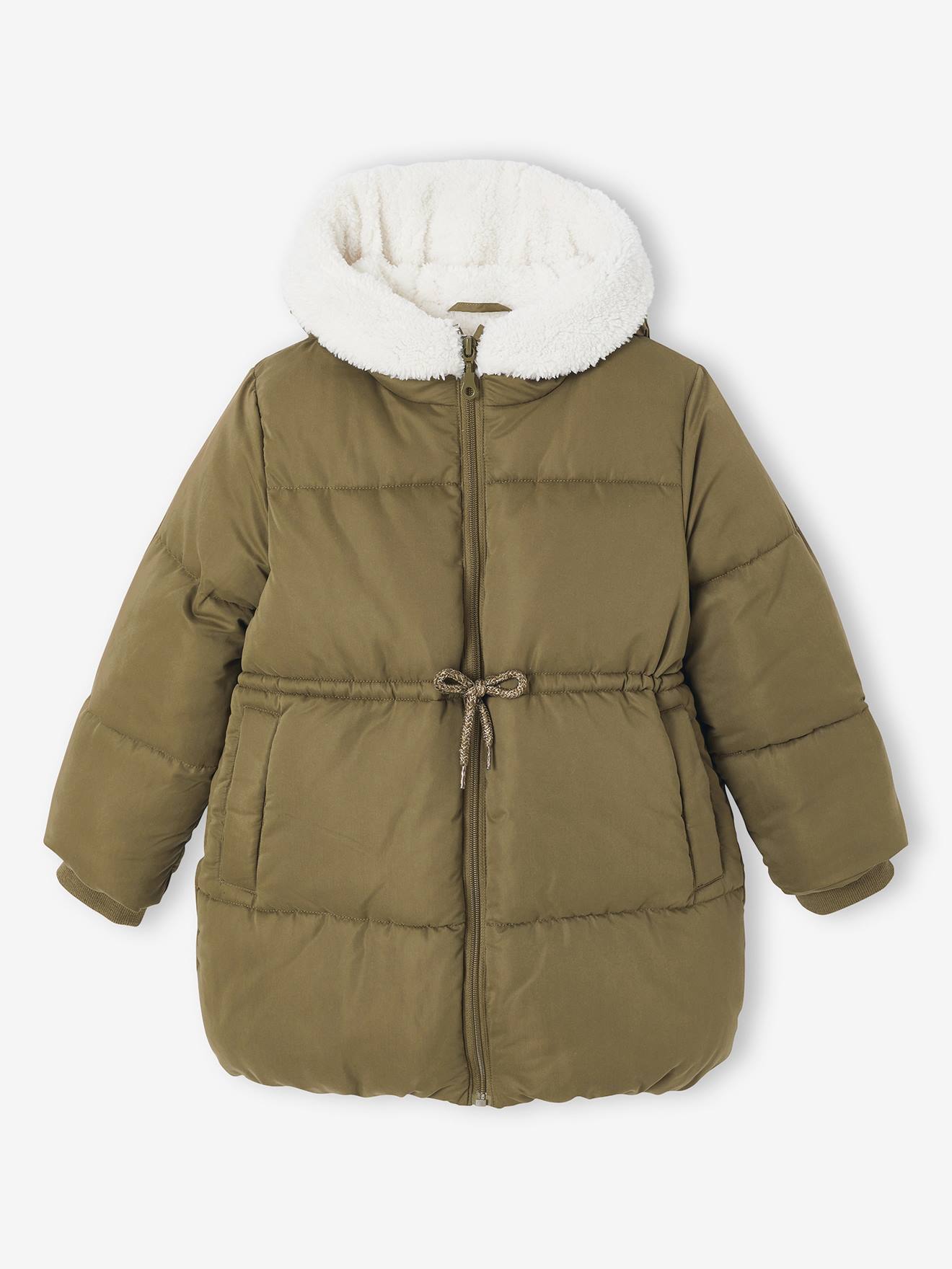 Long Hooded Padded Jacket