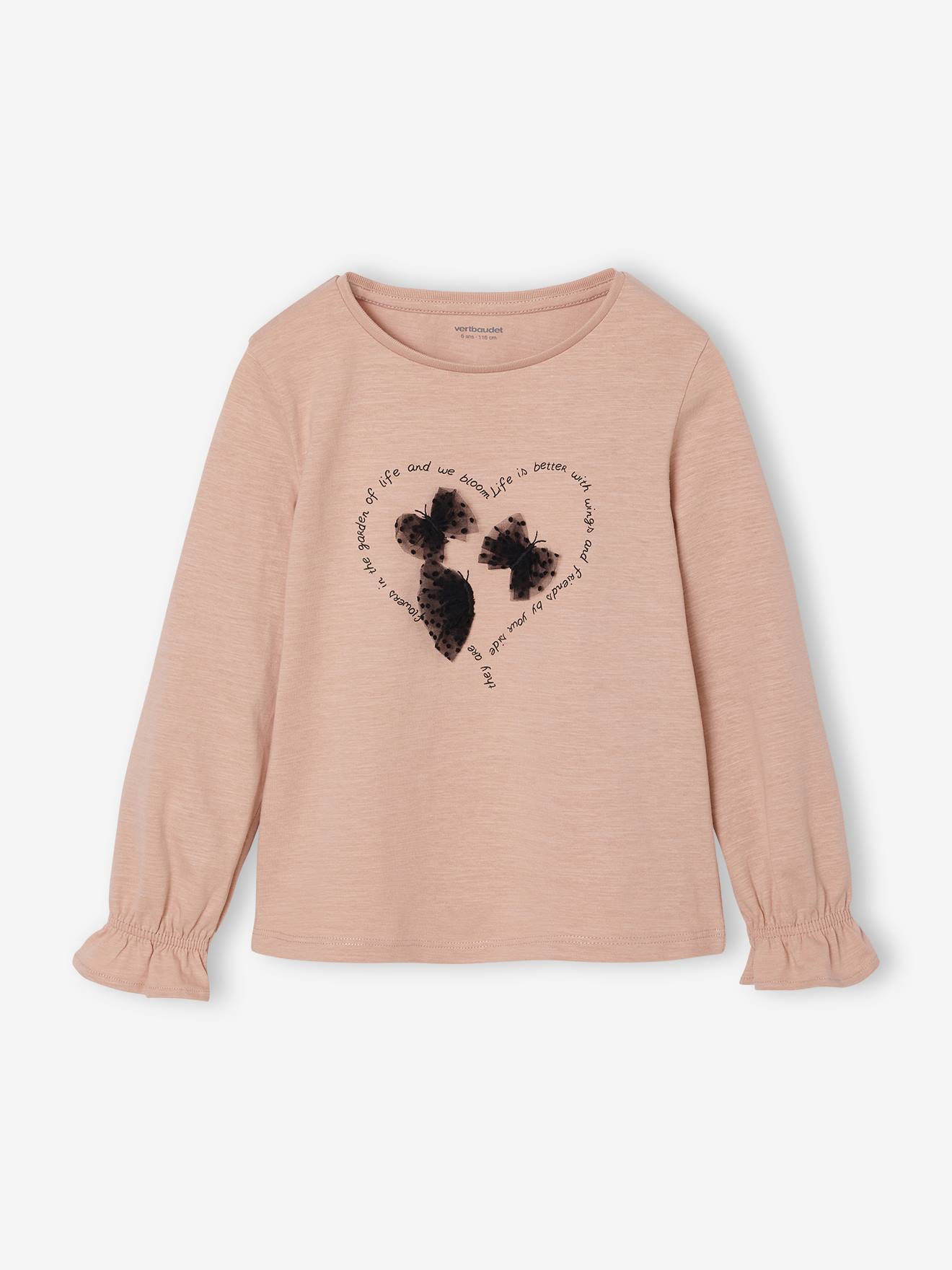 Romantic Top with Fancy Motif