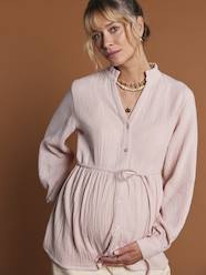 Cotton Gauze Blouse for Pregnancy & Nursing, ENVIE DE FRAISE