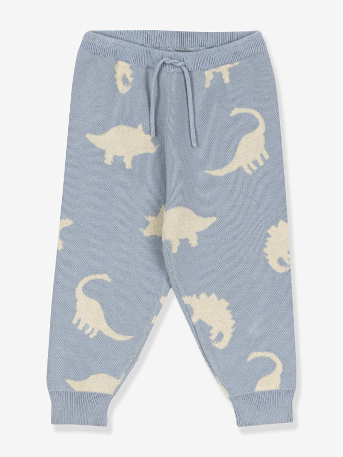 Trousers with Dinosaur Pattern