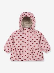 Baby-Heart print waterproof windcheater jacket Mismou KONGES SLOJD