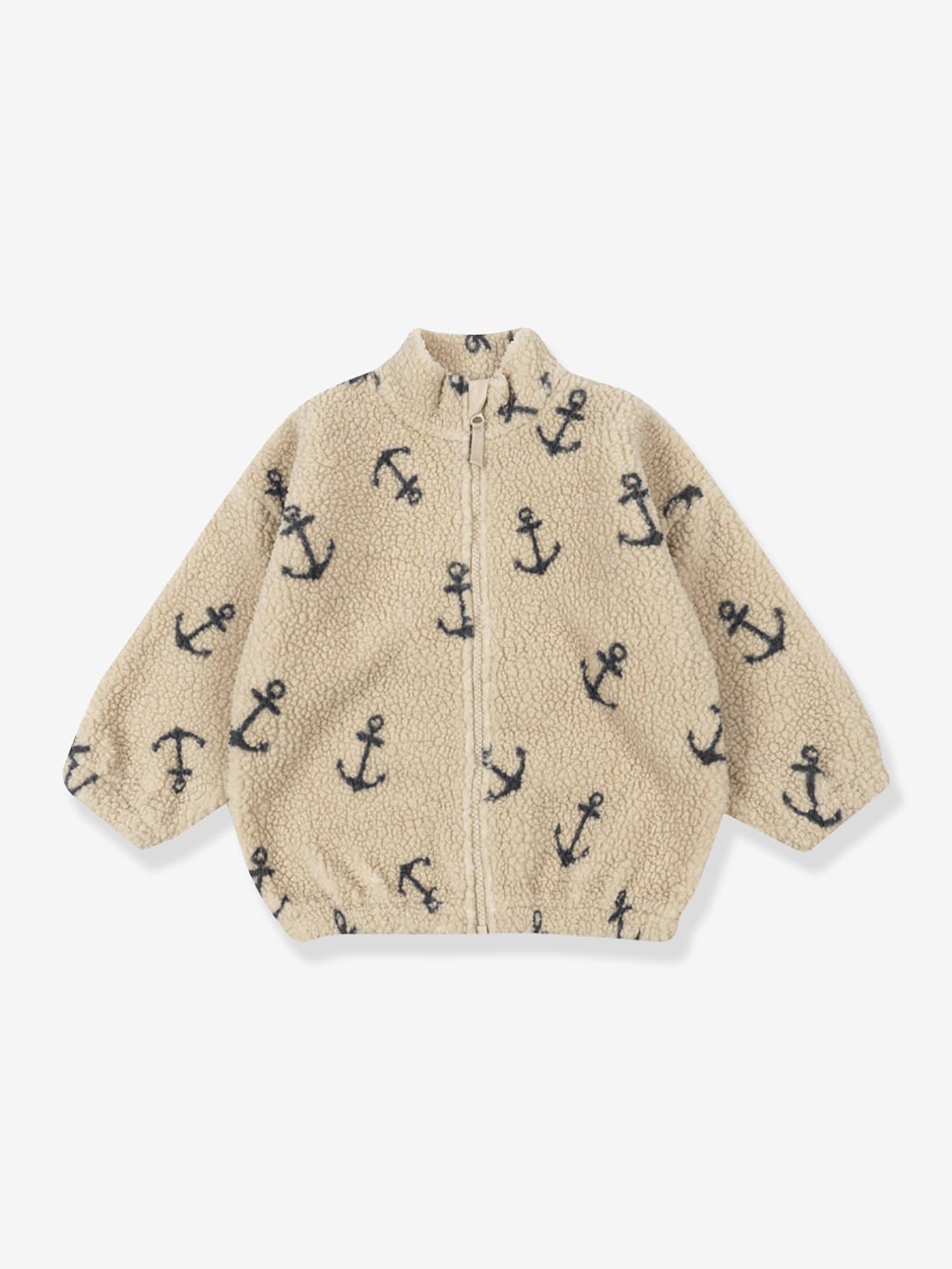 KONGES SLOJD kids' zipped fleece teddy jacket Jody