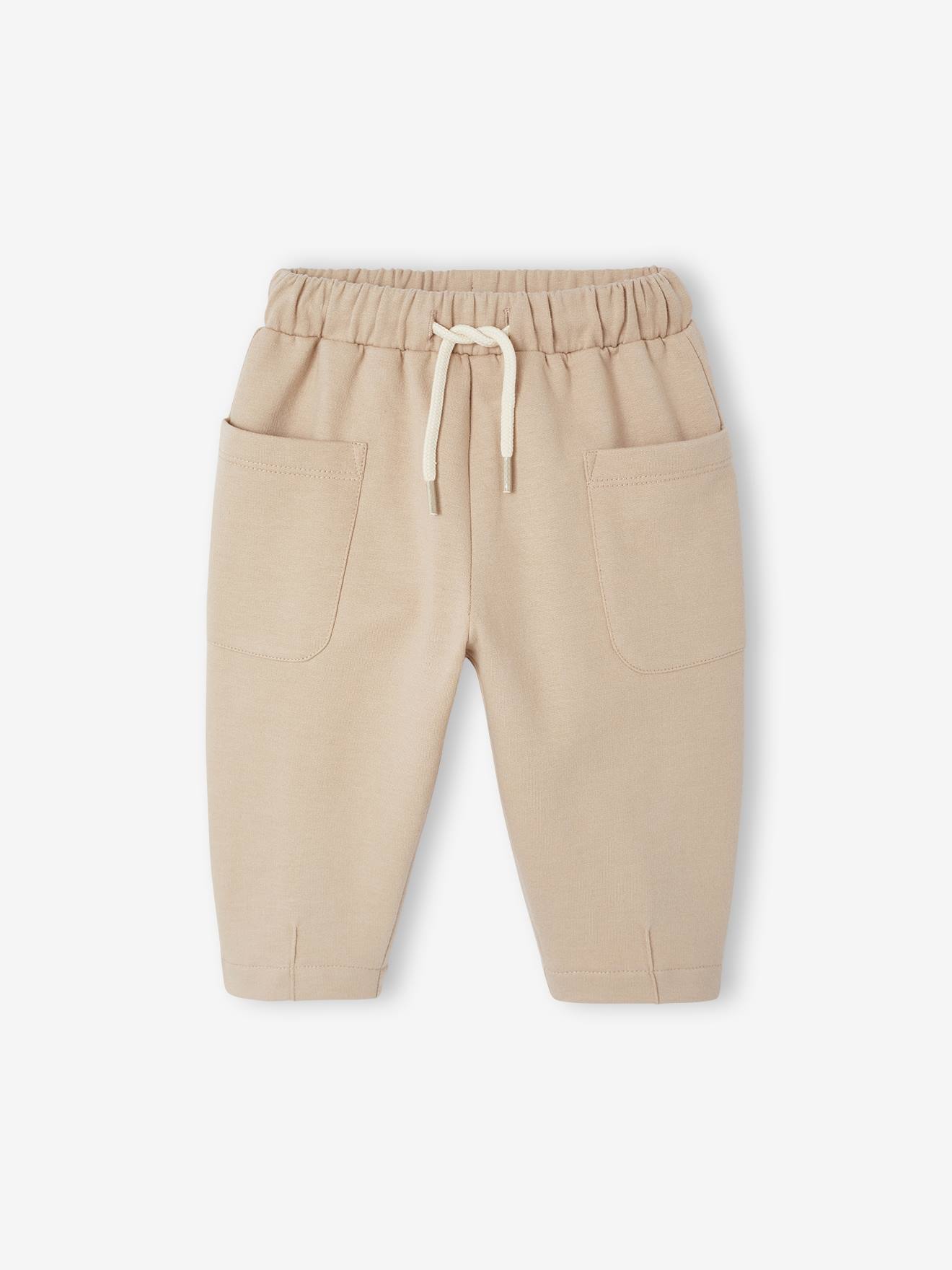 Wide-Leg Fleece Trousers