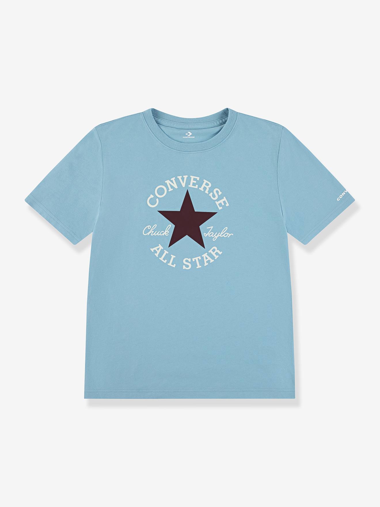 T-Shirt with Chuck Patch by CONVERSE marl