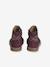 Leather Boots with Elastic, for Baby Girls black+bordeaux red+Camel+navy blue+printed beige 