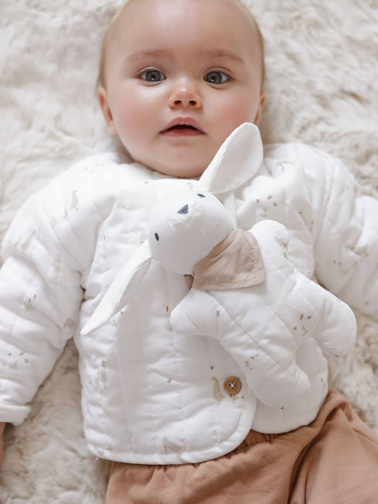 Quilted Corduroy Jacket + Com