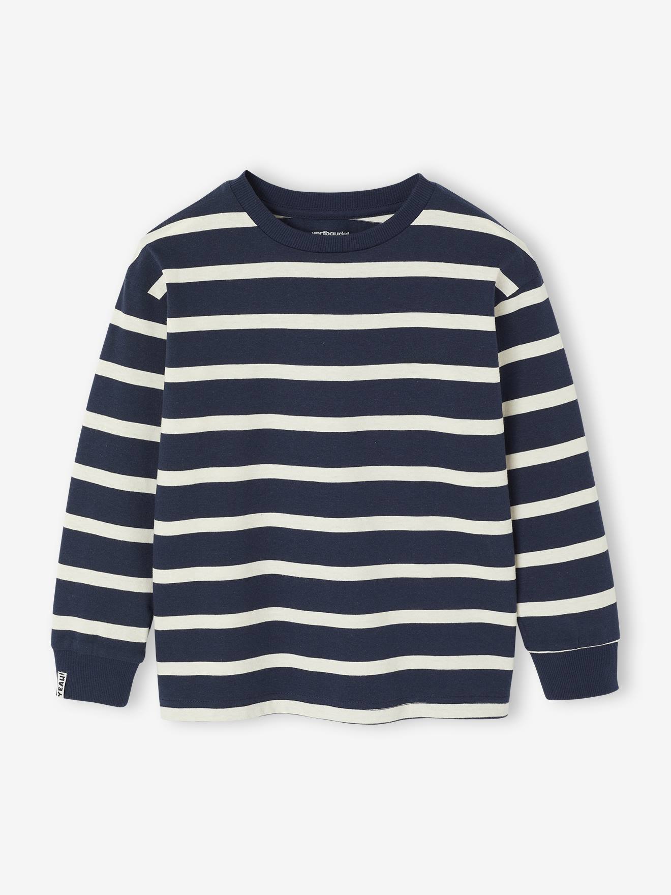Striped Long-Sleeved T-Shirt