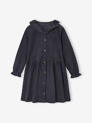 -Corduroy Dress for Girls