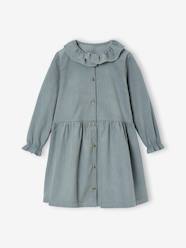 -Corduroy Dress for Girls