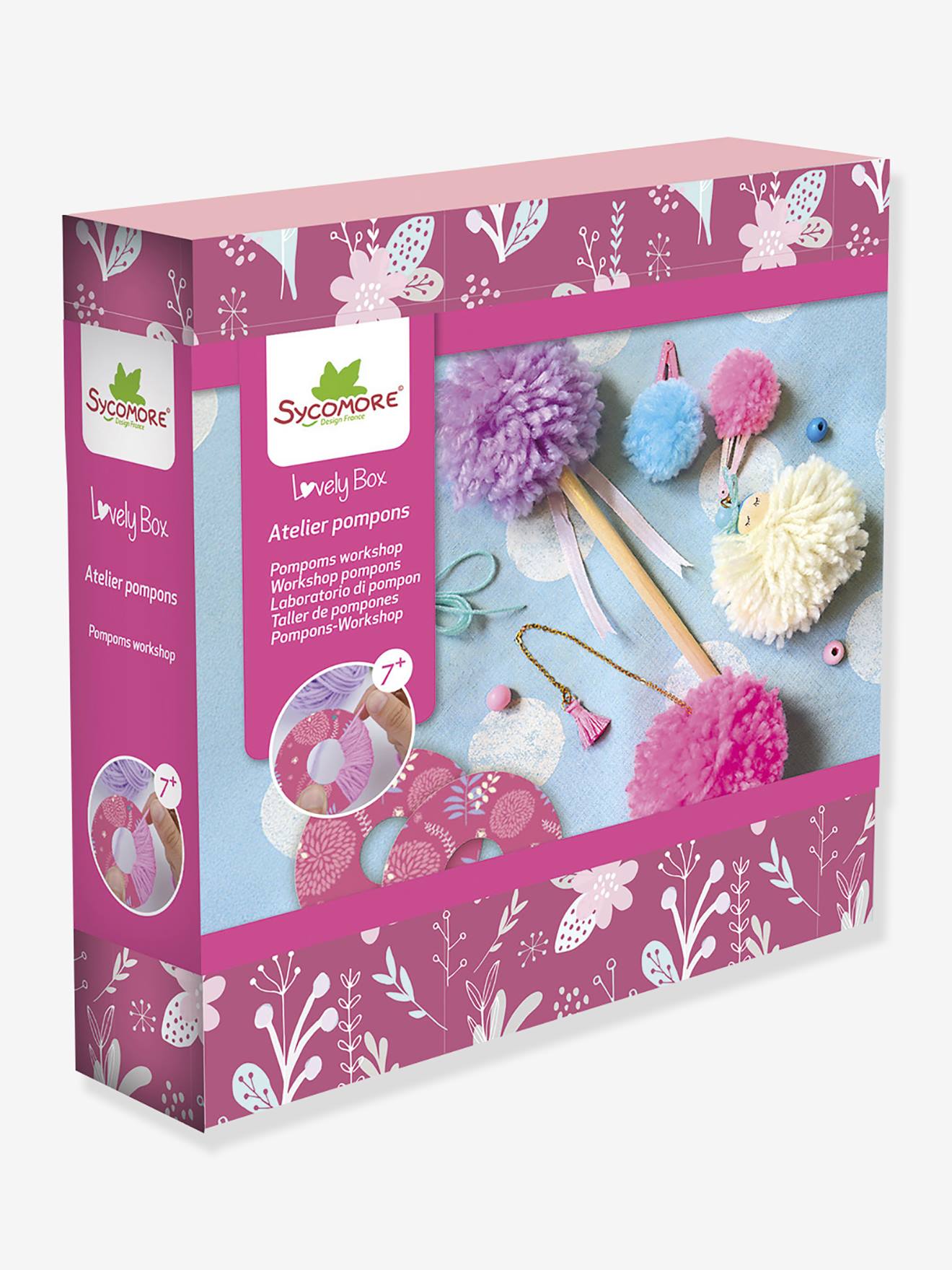 SYCOMORE pompom creative kit multicoloured