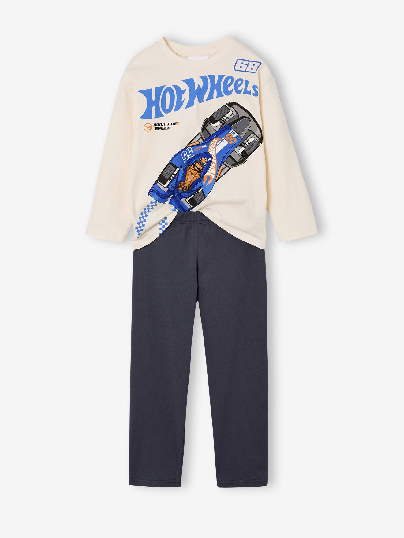 Two-tone Mattel(r) HOT WHEELS pyjamas for boys  navy blue