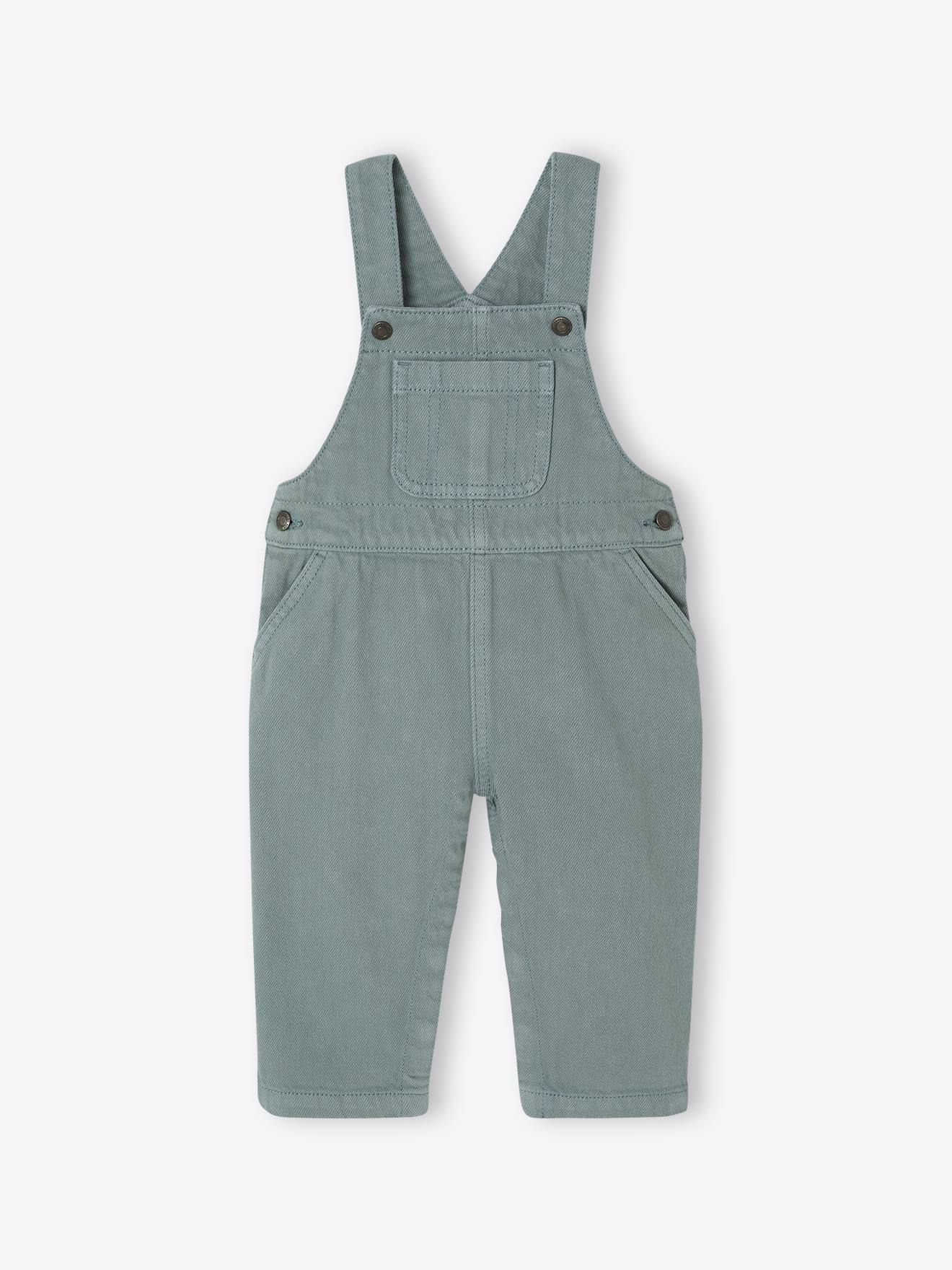 Dungarees in Pigment Dye Twill